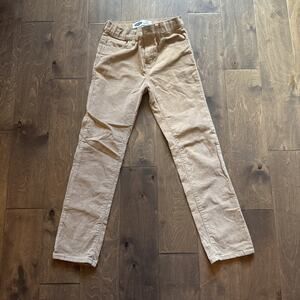 Boys Old Navy Khaki Velvet Karate Slim Built In Flex Max Size 10 Pants